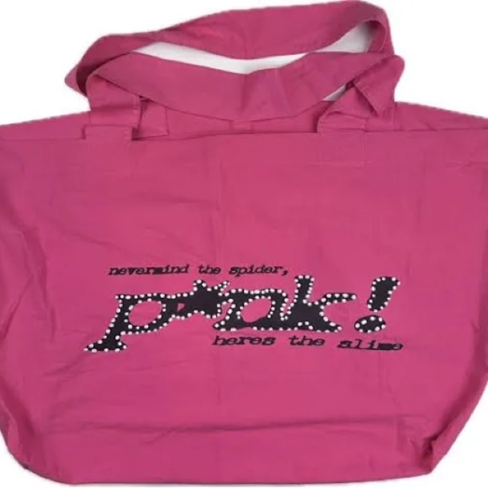Deadstock Spider 5pider Punk Pink Oversized Tote Bag